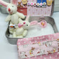 🔥Le meilleur cadeau de Pâques - 60 % DE RÉDUCTION ! 🎁🐇Mini pochette en peluche Mummy Bunny en métal
