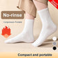 Chaussettes en coton compressé portables non lavables