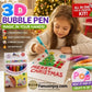 🎁🔮Stylo magique – Dessinez en 3D d'un seul trait !🎄 Stylos de dessin « Bubble Popcorn » à faire soi-même & Offre « 3 achetés, 2 payés » 🔥