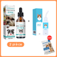 🐱🐶 Nettoyant et gouttes pour les yeux des animaux de compagnie – Formule douce au pH équilibré, sans danger pour les chiens et les chats