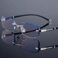 👓 50% DE RÉDUCTION ! 💙 Lunettes de Lecture Anti-Lumière Bleue - Double Usage Verres Saphir Haute Résistance pour Écrans et Lecture 📚🔵