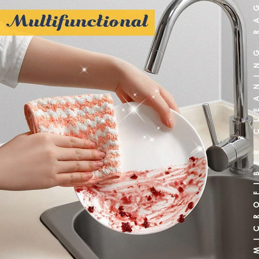 🧽 Chiffons de nettoyage en microfibre – Ultra-absorbants, non pelucheux et réutilisables sur toutes les surfaces 🧼