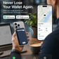 🔥Plus de 50 000 vendus !🔥 Portefeuille intelligent MagSafe en cuir nappa véritable – avec Apple Find My™ et Google Find Hub™, protection RFID et chargement sans fil.