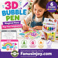 🎁🔮Stylo magique – Dessinez en 3D d'un seul trait !🎄 Stylos de dessin « Bubble Popcorn » à faire soi-même & Offre « 3 achetés, 2 payés » 🔥