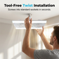 🌀💡Ventilateur de plafond avec éclairage LED 2-en-1 – Double système de refroidissement, ultra-lumineux, installation sans outils