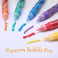 🎁🔮Stylo magique – Dessinez en 3D d'un seul trait !🎄 Stylos de dessin « Bubble Popcorn » à faire soi-même & Offre « 3 achetés, 2 payés » 🔥