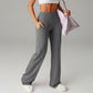 💃 Élégance Quotidienne - Pantalon Droit Femme Tissu Souple - Coupe Ample & Confort Parfait【Offre Spéciale】
