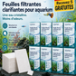 FEUILLES CLARIFIANTES POUR AQUARIUM - Une eau cristalline en 24 heures, élimine les odeurs et les impuretés, sans danger pour tous les poissons et toutes les plantes 🌿🔮