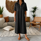 👗 50% OFF NOW! 👖 Robe-chemise midi décontractée en jean avec poches – Jean doux et coupe ample – Poches pratiques, idéales pour un look décontracté au quotidien – Confortable et polyvalente ✨🌸