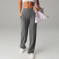 💃 Élégance Quotidienne - Pantalon Droit Femme Tissu Souple - Coupe Ample & Confort Parfait【Offre Spéciale】