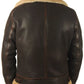 📢📢50% de réduction !!! ✨VESTE BOMBER EN PEAU DE MOUTON