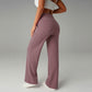 💃 Élégance Quotidienne - Pantalon Droit Femme Tissu Souple - Coupe Ample & Confort Parfait【Offre Spéciale】