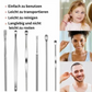 📢Kit portable de 6 perce-oreilles en acier inoxydable - Outil à spirale pour les oreilles✨