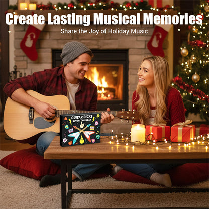 🔥VENTE LIMITÉE 50 % DE RÉDUCTION🔥Calendrier de l’Avent de 24 Jours avec Médiators de Noël