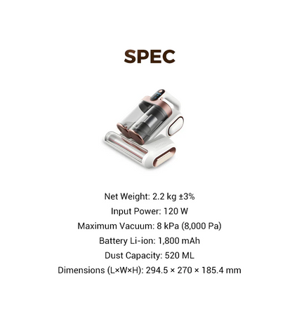 ⏳Offre spéciale à durée limitée 50% OFF！⏰Aspirateur pour matelas pour éliminer les acariens [Livraison gratuit FR]