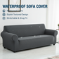 Housse de canapé extensible imperméable 🛋️Résistante aux rayures et antidérapante