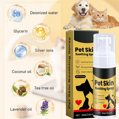 🐾 Spray Apaisant pour la Peau des Animaux de Compagnie 🐶🐱