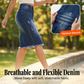 Jupe en jean taille haute à ourlet effiloché pour femme