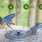 🔥Hot Sales 50% OFF🔥Fontaine solaire, pompe à eau submersible pour bain d'oiseaux avec 4 buses et panneau solaire de 1,4 W, idéale pour l'arrosage extérieur de bassins, piscines, jardins et aquariums.