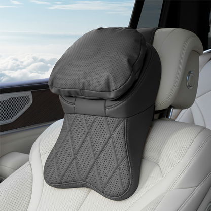 Appuie-tête de voiture en cuir PU de qualité aéronautique