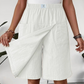 📢📢50 % DE RÉDUCTION !! ⏰Jupe-short décontractée à taille élastique pour femme