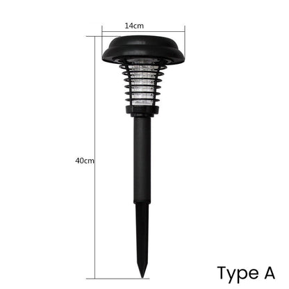 ✨Retour limité en été&Durée limitée 50% de réduction✨🚫🦟Solar Mosquito Zapper Lamp Stake（副本）