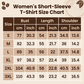 T-shirt à manches courtes et col rond pour femme
