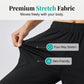 👖 50 % DE RÉDUCTION ⏰ Pantalon capri décontracté pour femme – extensible & à séchage rapide – Léger, respirant & parfait pour les voyages, le sport ou le quotidien 🌸