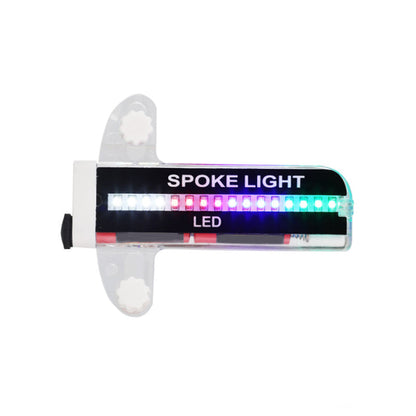 Lumières LED résistantes à l'eau pour roues de vélo