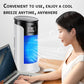 📢🔥 -50% ! Ventilateur Bureau USB 3-en-1 Refroidisseur Évaporation Humidificateur – 6 Vitesses Tactile Ultra-Silencieux Chambre Bureau, Alimentation USB Portable Partout, Minuterie 6h Économie Énergie · Blanc & Vert ✨