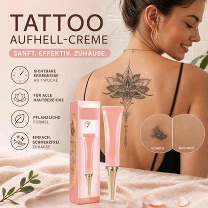🎁Crème éclaircissante pour tatouages douce, efficace et polyvalente