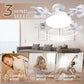 💡⏰ Dernier Jour | Ventilateur Plafond Culot E27 LED 2en1 -50%