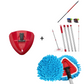 🧹 Têtes de rechange pour balai à franges rotatives en chenille – Recharges en microfibre ultra-absorbantes | Utilisation humide et sèche | Lavables en machine | Compatibles avec la plupart des balais à franges rotatives ✨