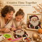 🎄🎅 Kit de peinture de Noël à perles et strass, loisir créatif pour enfants et adultes, décoration festive brillante pour les fêtes ✨