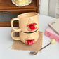 Mug en céramique humoristique avec langue tirée