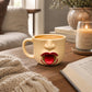 Mug en céramique humoristique avec langue tirée