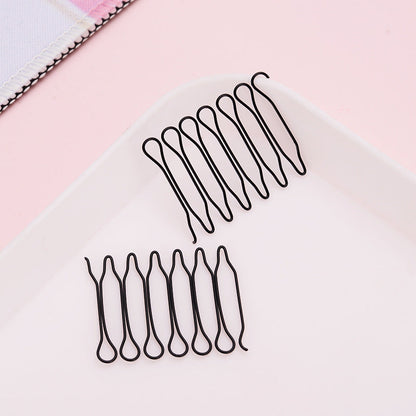 Peigne flexible à prise invisible pour cheveux rebelles