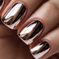 2026 Vernis à ongles métallisé miroitant et glamou