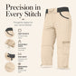 Pantalon capri cargo taille haute pour femme