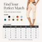 Pantalon capri cargo taille haute pour femme