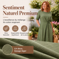 Robe midi élégante pour femme avec lien de taille réglable