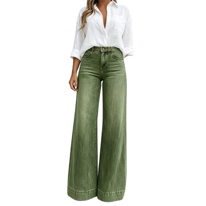 👖 L'ALLURE VINTAGE QUI CHANGE TOUT | Jean Wide Leg Taille Haute -50 %