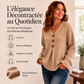 🌸 OFFRE LIMITÉE –50% ! ✨ Pull en maille col V pour femme