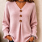 🌸 OFFRE LIMITÉE –50% ! ✨ Pull en maille col V pour femme