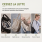 Sac fourre-tout en toile à grande capacité avec plusieurs poches