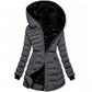 Manteau à capuche isolé pour femme, hiver