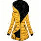 Manteau à capuche isolé pour femme, hiver