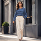 🌸 OFFRE LIMITÉE –50% ! ✨ Haut femme coupe ample à franges