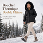 Parka matelassée femme en fausse fourrure pour l'hiver