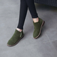 Bottines à talon bas pour femme avec fermeture éclair latérale